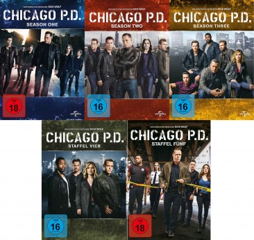 Chicago P.D. - Die kompletten Staffeln 1+2+3+4+5 im Set (DVD)