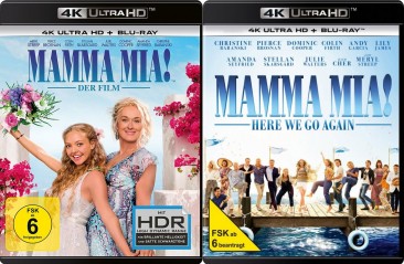 Mamma Mia! + Mamma Mia! Here We Go Again - 4K Ultra HD Set (Blu-ray)