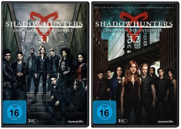 Shadowhunters - Chroniken der Unterwelt - Die komplette Staffel 3 - Staffel 3.1 + 3.2 im Set (DVD)