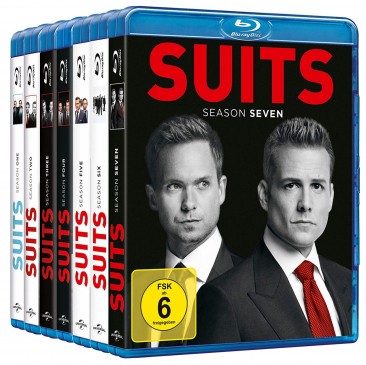 Suits - komplette Staffeln 1+2+3+4+5+6+7 Set (Blu-ray)