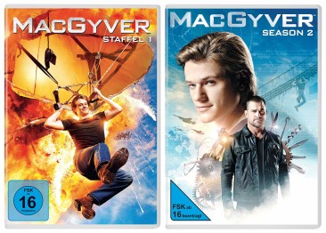MacGyver - Staffel 1 + 2 Set (DVD)