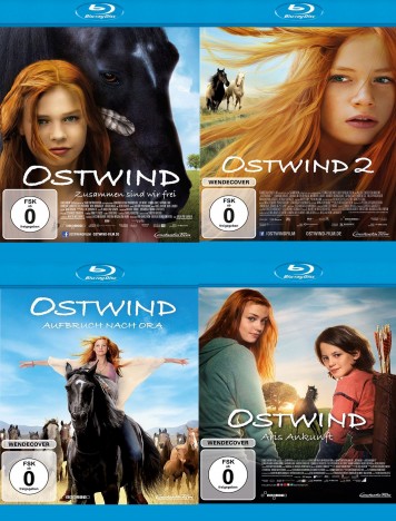 Ostwind 1+2+3+4 Set - Aufbruch nach Ora / Aris Ankunft (Blu-ray)