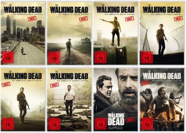 The Walking Dead - Die kompletten Staffeln 1-8 im Set (DVD)