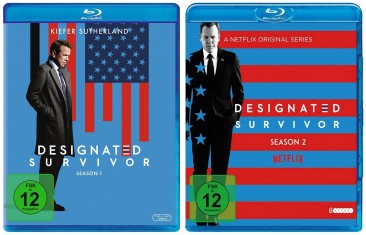 Designated Survivor - Die komplette Staffel 1 & 2 im Set (Blu-ray)