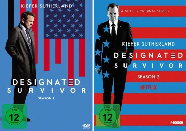 Designated Survivor - Die komplette Staffel 1 & 2 im Set (DVD)