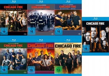 Chicago Fire - Die kompletten Staffeln 1+2+3+4+5+6+7 - Set (Blu-ray)
