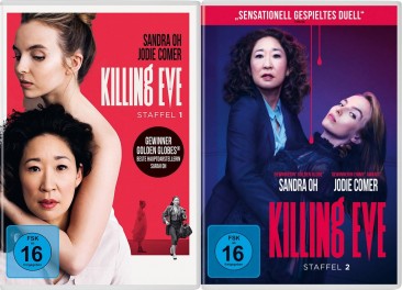Killing Eve - Die kompletten Staffeln 1+2 im Set (DVD)