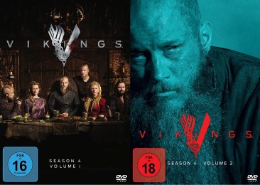 Vikings - 4.1 + 4.2 - Die komplette Staffel 4 im Set (DVD)