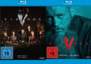 Vikings - 4.1 + 4.2 - Die komplette Staffel 4 im Set (Blu-ray)