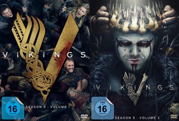 Vikings - 5.1 + 5.2 - Die komplette Staffel 5 im Set (DVD)