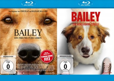 Bailey 1+2 Set - Ein Freund fürs Leben / Ein Hund kehrt zurück (Blu-ray)