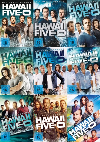 Hawaii Five-O - Die kompletten Staffeln 1+2+3+4+5+6+7+8+9 im Set (DVD)