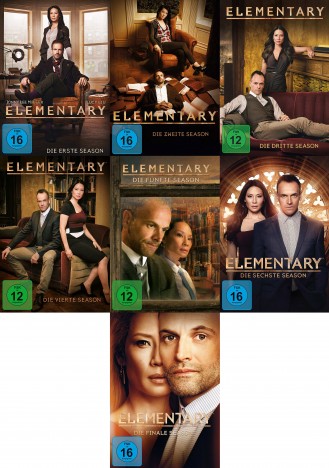 Elementary - Die kompletten Staffeln 1+2+3+4+5+6+7 / Die komplette Serie im Set (DVD)