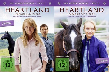 Heartland - Paradies für Pferde - Die komplette Staffel 8 / Teil 1+2 im Set (DVD)