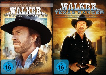 Walker, Texas Ranger - Season 1+2 (DVD)