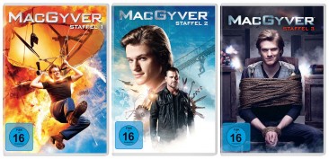 MacGyver - Staffel 1+2+3 im Set (DVD)