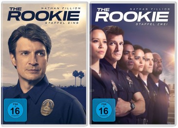 The Rookie - Staffel 1+2 im Set (DVD)