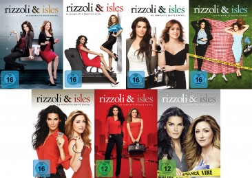 Rizzoli & Isles - Die komplette Serie - Staffel 1-7 im Set (DVD)