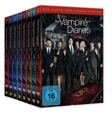 The Vampire Diaries - Die komplette Serie Staffel 1-8 im Set (DVD)