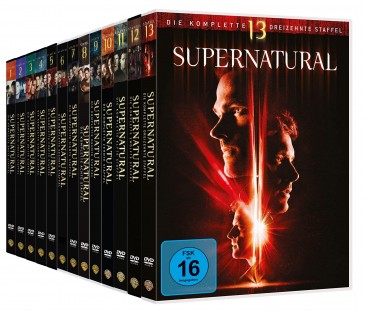 Supernatural - Staffel 1+2+3+4+5+6+7+8+9+10+11+12+13 im Set (DVD)