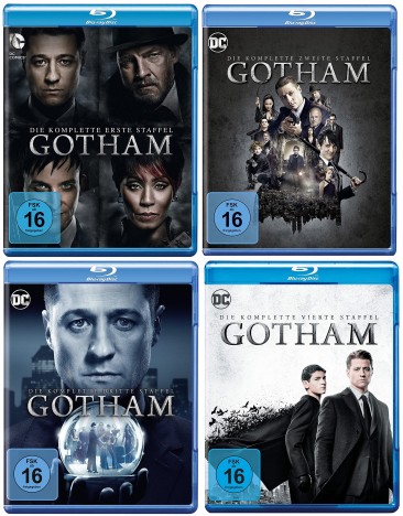 Gotham - Staffel 1+2+3+4 im Set (Blu-ray)