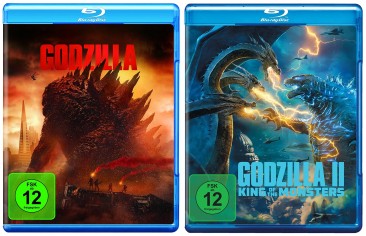 Godzilla Godzilla 2 King Of The Monsters Set Blu Ray