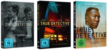 True Detective - Staffel 1+2+3 im Set (DVD)