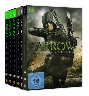 Arrow - Staffel 1+2+3+4+5+6 im Set (DVD)
