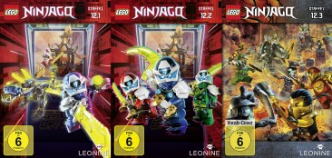 LEGO Ninjago: Masters of Spinjitzu - Staffel 12.1 + 12.2 + 12.3 im Set (DVD)