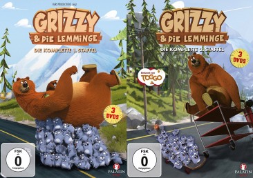 Grizzy & die Lemminge - Staffel 1+2 im Set (DVD)
