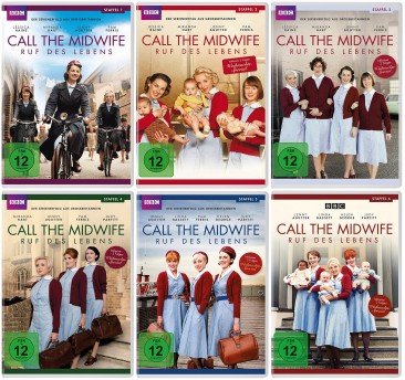 Call the Midwife - Staffel 1+2+3+4+5+6 im Set (DVD)
