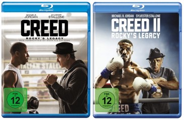 Creed - Rocky's Legacy - Teil 1+2 im Set (Blu-ray)