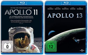 Apollo 11 + Apollo 13 im Set (Blu-ray)