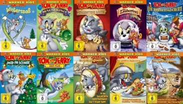 Großes Tom und Jerry Bundle mit 10 DVD's (DVD)