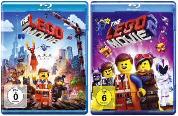 The Lego Movie 1+2 im Set (Blu-ray)