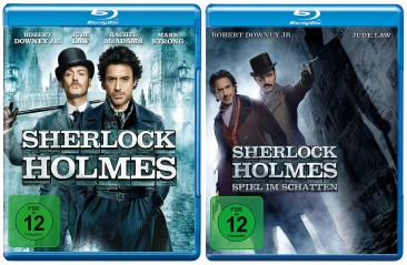 Sherlock Holmes 1 + Sherlock Holmes 2 - Spiel im Schatten / Set (Blu-ray)