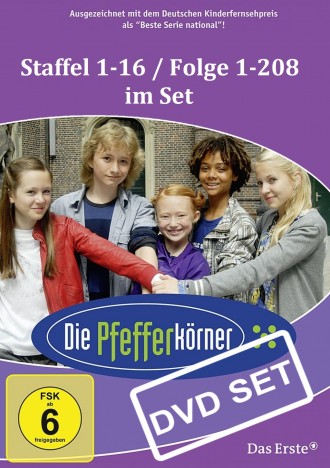 Die Pfefferkörner - Staffel 1-16 / Folge 1-208 im Set (DVD)