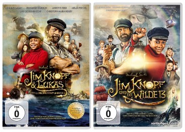 Jim Knopf & Lukas der Lokomotivführer + Jim Knopf und die Wilde 13 / im Set (DVD)