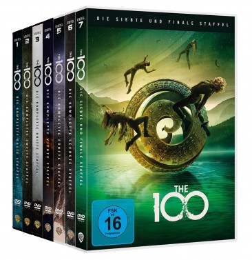 The 100 - Staffel 1+2+3+4+5+6+7 im Set / Die komplette Serie (DVD)