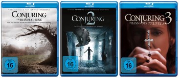 Conjuring 1+2+3 im Set (Blu-ray)
