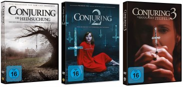 Conjuring 1+2+3 im Set (DVD)