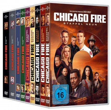 Chicago Fire - Die kompletten Staffeln 1-9 (1+2+3+4+5+6+7+8+9) im Set (DVD)