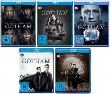 Gotham - Staffel 1+2+3+4+5 im Set (Blu-ray)