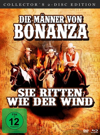 Die Männer von Bonanza - Sie ritten wie der Wind - Collector's Edition / Blu-ray + DVD (Blu-ray)