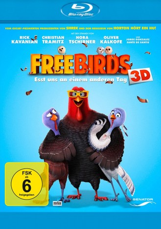 Free Birds 3D - Esst uns an einem anderen Tag - Blu-ray 3D + 2D (Blu-ray)
