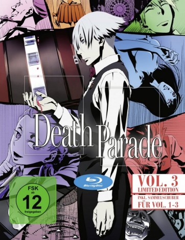 Death Parade - Vol. 3 / Folge 09-12 (Blu-ray)
