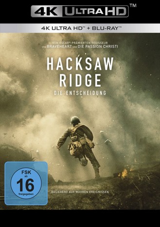 Hacksaw Ridge - Die Entscheidung - 4K Ultra HD Blu-ray + Blu-ray (Ultra HD Blu-ray)