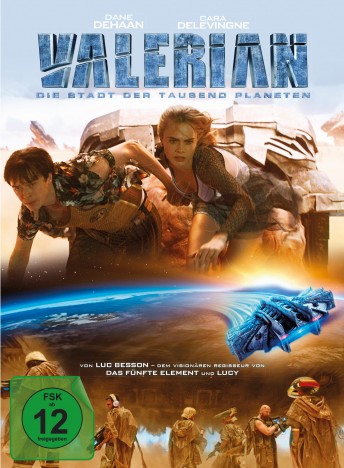 Valerian - Die Stadt der tausend Planeten - 4K Ultra HD Blu-ray + Blu-ray / Mediabook / Cover B (4K Ultra HD)