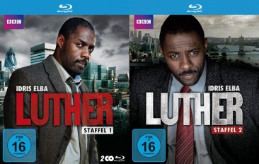 Luther - Staffel 01+02 (Blu-ray)