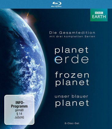 Planet Erde & Frozen Planet & Unser Blauer Planet - Die Gesamtedition (Blu-ray)